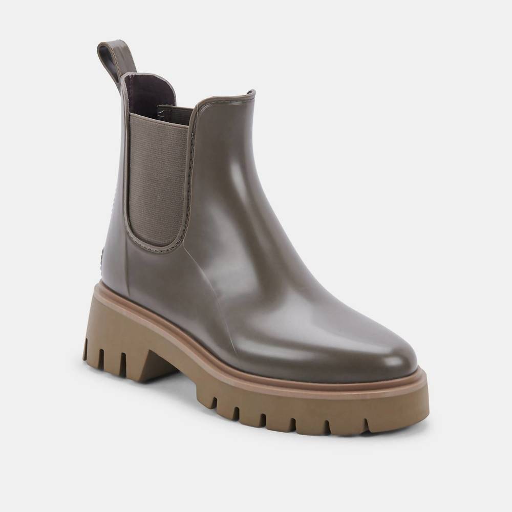 NEW DOLCE VITA thunder h20 boots in khaki